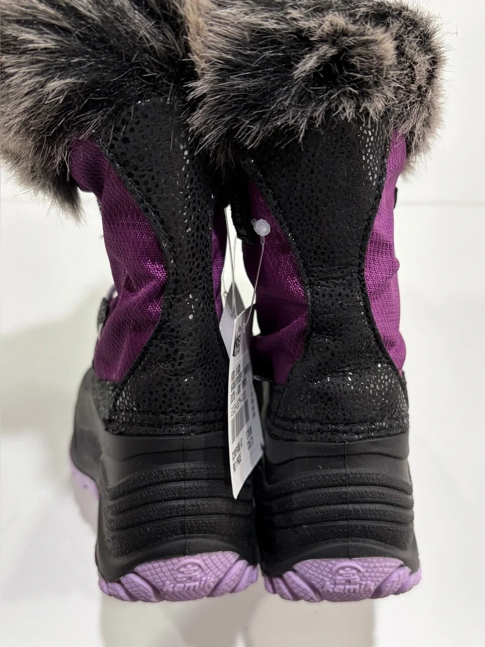 Kamik Kids Toddler's Size 8 Powdery 2 Winter Boots Purple Grape NWT Snow